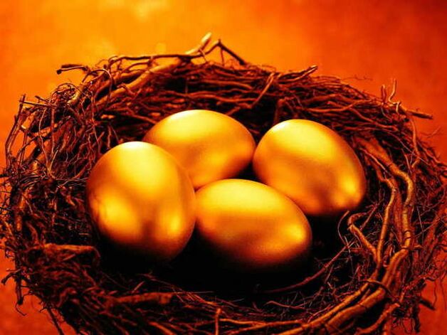 Chicken eggs